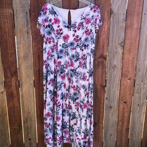 TORRID floral maxi dress plus size 2